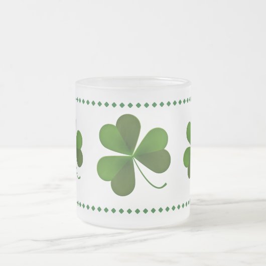 Saint Patricks Mattiert Coffee Tasse (Mittel)