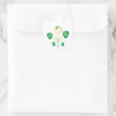 Saint Patricks Shenanigans Quadratischer Aufkleber (Tasche)