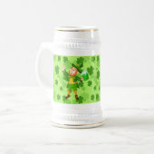 Saint Patricks Stein Bierglas (Vorderseite Links)