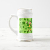 Saint Patricks Stein Bierglas (Links)