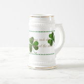 Saint Patricks Stein-May Die Segnungen Bierglas (VorderseiteRechts)