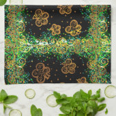 Saint Patty Art Geschirrtuch (Gefaltet)