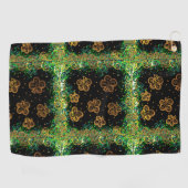 Saint Patty Art Golfhandtuch (Horizontal)