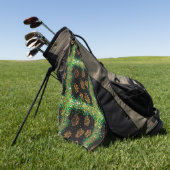 Saint Patty Art Golfhandtuch (Gras)