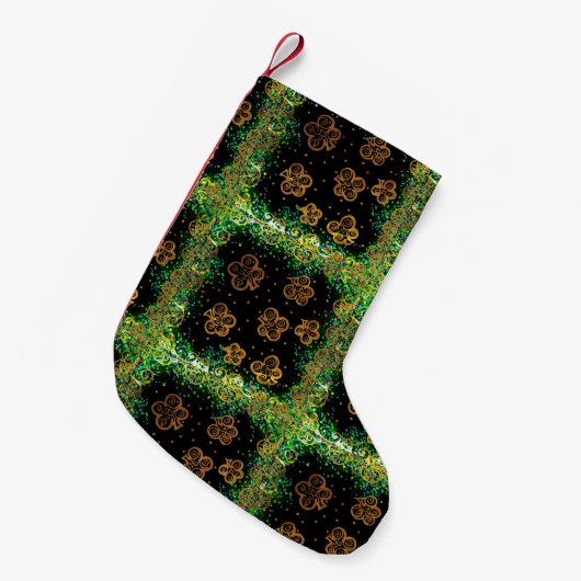 Saint Patty Art Kleiner Weihnachtsstrumpf (Vorderansicht (hängend))