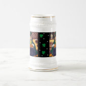 Saint Patty German Shepherd Bierglas (Mittel)