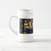 Saint Patty German Shepherd Bierglas (Links)