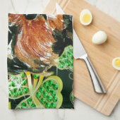 SAINT PATTY YORKIE POOL GESCHIRRTUCH (Viertel Falte)