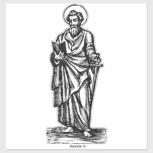 Saint Paul Apostle an die Andern Aufkleber