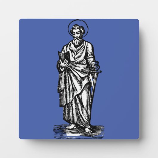 Saint Paul Apostle an die Andern Fotoplatte (Vorderseite)