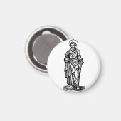 Saint Paul Apostle an die Andern Magnet (Vorderseite/Rückseite)