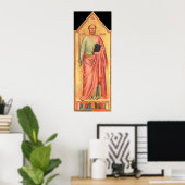 Saint Paul - Bernardo Daddi Fine Art Poster (Heimbüro)