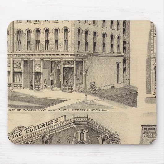 Saint Paul Business Uni, Minnesota Mousepad (Vorne)