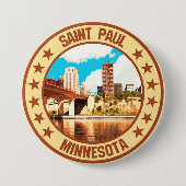Saint Paul Button (Vorderseite)