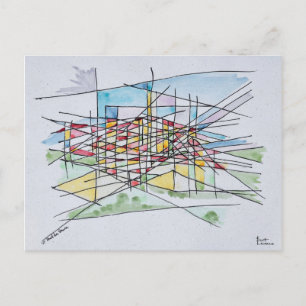 Saint Paul de Vence Provence, Frankreich Postkarte