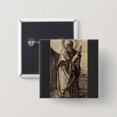 Saint Paul der Apostel Button (Vorne & Hinten)