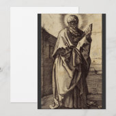 Saint Paul der Apostel Feiertagskarte (Vorne/Hinten)