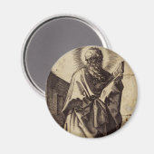 Saint Paul der Apostel Magnet (Vorderseite/Rückseite)