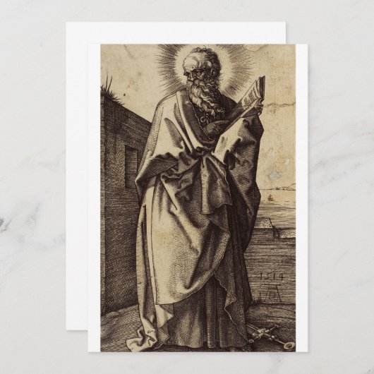 Saint Paul der Apostel Save The Date (Vorne/Hinten)