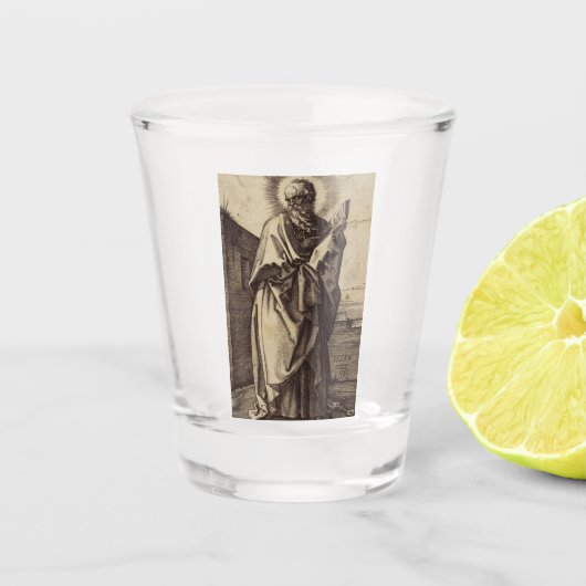 Saint Paul der Apostel Schnapsglas (Vorderseite)