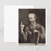 Saint Paul der Apostel von Philippe de Champaigne (Vorne/Hinten)