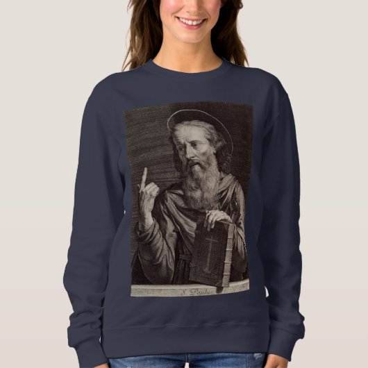 Saint Paul der Apostel von Philippe de Champaigne Sweatshirt (Vorderseite)