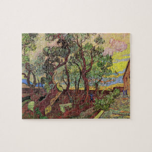 Saint-Paul-Hospital und -Garten von Vincent van Go Puzzle
