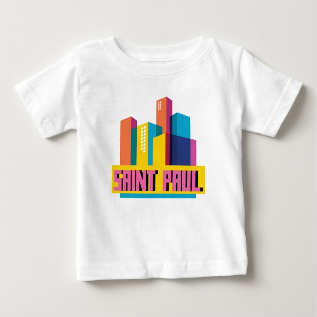 Saint Paul im Entwurf Baby T-shirt (Vorderseite)