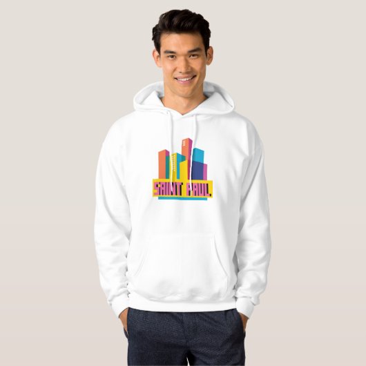 Saint Paul im Entwurf Hoodie (Vorne ganz)