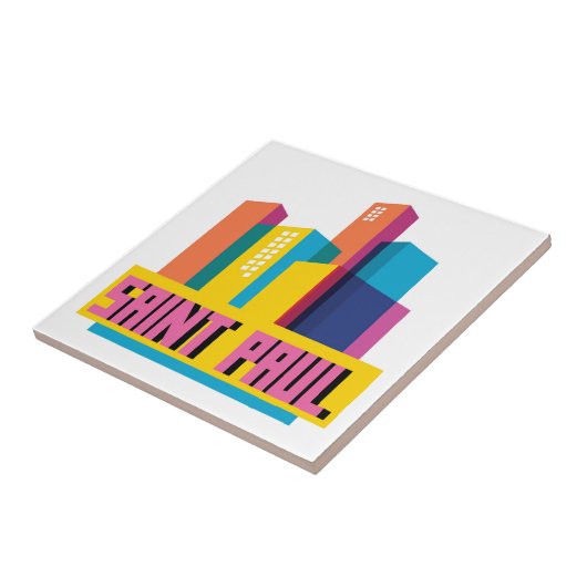 Saint Paul in Design Fliese (Seite)