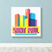 Saint Paul in Design Leinwanddruck (Insitu (Holzboden))