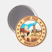Saint Paul Magnet (Vorderseite/Rückseite)