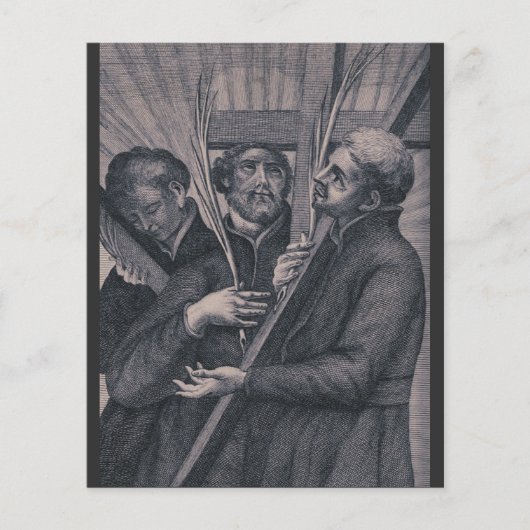 Saint Paul Miki Japanisch Katholische Evangelien (Vorderseite)