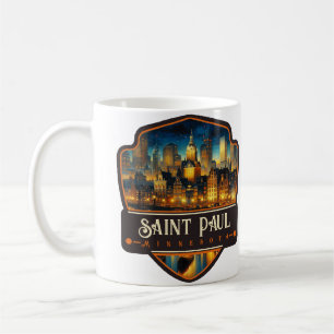 Saint Paul, Minnesota   Antik Kaffeetasse