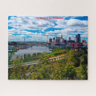 Saint Paul Minnesota. Jigsaw Puzzle