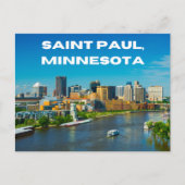 Saint Paul Minnesota Postcard Souvenir Postkarte (Vorderseite)