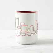 Saint Paul, Minnesota-Skyline Tasse (Zentrum)