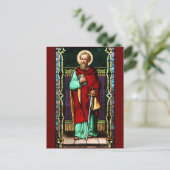 Saint Paul (Paul der Apostel) Festgehaltene Glasku Postkarte (Stehend Vorderseite)