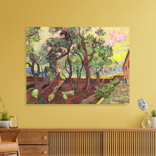 Saint-Paul-Spital und -Garten von Vincent van Gogh Leinwanddruck
