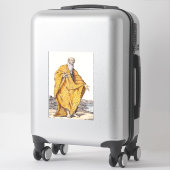 Saint Paul von Thebes Aufkleber (Koffer)