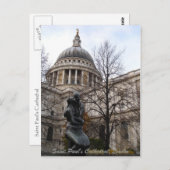 Saint Paul's Cathedral, London Postkarte (Vorne/Hinten)