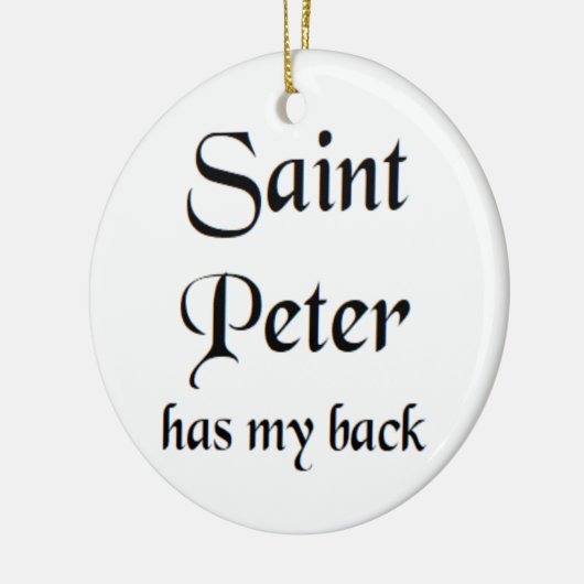 saint peter keramik ornament (Links)
