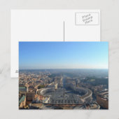 Saint Peter Rom Postkarte (Vorne/Hinten)