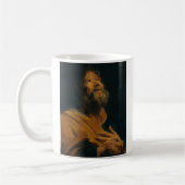 Saint Peter von Antoon van Dyck Kaffeetasse (Links)