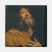 Saint Peter von Antoon van Dyck Magnet (Vorne)