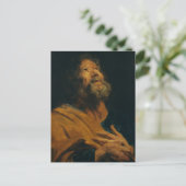 Saint Peter von Antoon van Dyck Postkarte (Stehend Vorderseite)