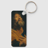 Saint Peter von Antoon van Dyck Schlüsselanhänger (Rückseite)