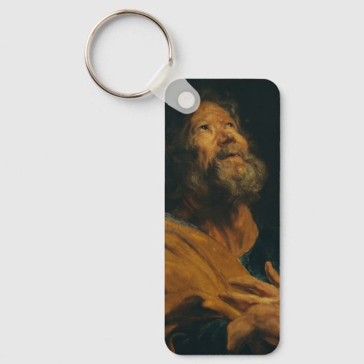 Saint Peter von Antoon van Dyck Schlüsselanhänger (Vorderseite)