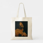 Saint Peter von Antoon van Dyck Tragetasche (Rückseite)