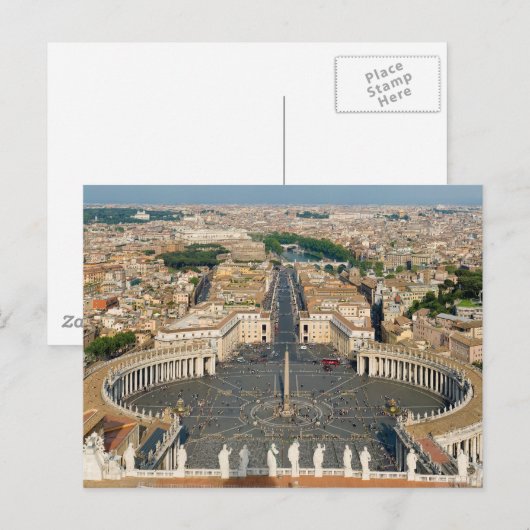 Saint Peters Postkarte (Vorne/Hinten)